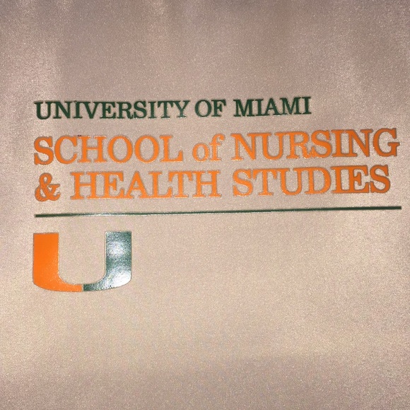 U Miami School of Nursing/Health Studies Crossbody - Picture 2 of 6